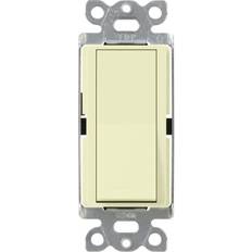 Brown Switches Lutron 29224 CA-4PSNL-AL CLARO 120VAC/600W 4W SWITCH AL Push Light Switch