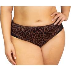 Leopard Panties Curvy Couture Tulip Lace Hipster Leopard