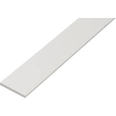 Trainingsgeräte Alberts Flachstange KST,weiß,25x2/2m