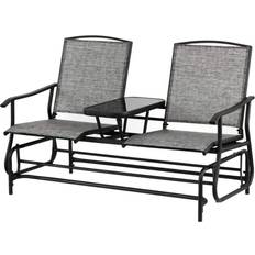 Outdoor Lounge Sets Gardenised Two Person Swing Outdoor Lounge Set