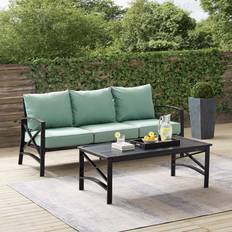 Black Outdoor Lounge Sets Crosley Kaplan Oil Rubbed Outdoor Lounge Set