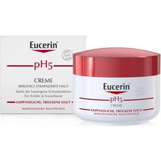 Eucerin ph5 dry sensitive skin cream face body reduces sensitivity 75ml