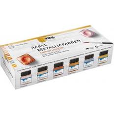 Kreul Acrylic Metallic Paints Set 6 x 20 ml