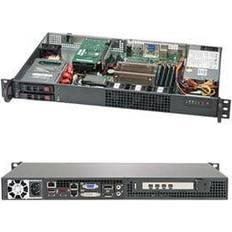Supermicro 1u SuperMicro SC510 FT-203B LGA 1151 H4 Stativ 1U