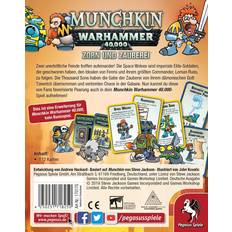 Munchkin warhammer Pegasus Munchkin Warhammer 40.000: Wrath and Sorcery, kortspil [Ukendt]