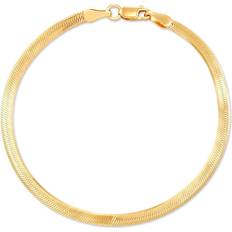 Kendra Scott Herringbone Chain Bracelet 18K Gold Vermeil Bracelet Gold MD-LG