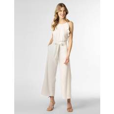 Weiß Jumpsuits & Overalls Damen Jumpsuit mit Volant