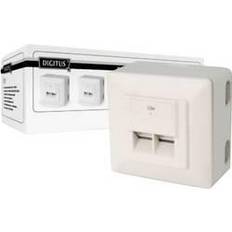 Digitus Tomas de Corriente & Interruptores Digitus Conector Modular Wall Outlet Cat5e