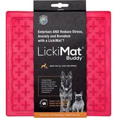 LickiMat Mascotas LickiMat Buddy Alfombrilla Para Tratar Rosa 2XL