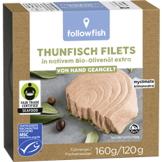 Olivenöl Followfish Thunfisch Filets Bio-Olivenöl extra 120g