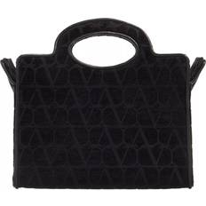 Textiel Tassen en boodschappentassen Valentino Garavani Sculpture Monogram Tote Bag - Black