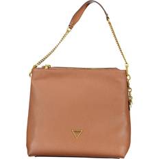 Guess Brown Handbags Guess Jeans Chic Brown Polyurethane Shoulder Bag