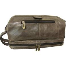 Toiletry Bags & Cosmetic Bags Amerileather Toiletry Bag Cromwell Grey