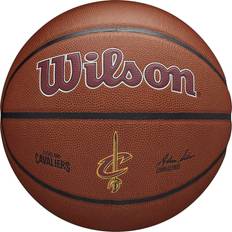 Pallacanestro Wilson Palloni da basket in pelle composita unisex Marrone