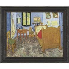 Design Toscano Vault W The Bedroom, 1889 Vincent Van Gogh Painting Framed Art