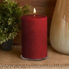 Red Candles & Accessories ROOT 4 Timberline Garnet Unscented Pillar