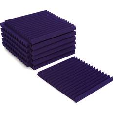 Auralex Studiofoam Wedges Purple 61x61x5cm panneau d&apos absorption violet (lot de 12)