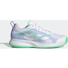 Adidas Green Racket Sport Shoes Adidas Avacourt Flash Women's Tennis Shoe, White/Mint