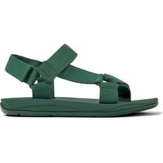 Turquoise Sandals Camper Match Sandals For Men Green, 11, Cotton Fabric