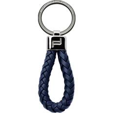 Porsche Design Keyring Leather Cord - dark blue