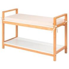 Linne Hallmöbler & Tillbehör Wenko Skobänk Med Sittdyna Acina 90 x 45 x 34 cm Skoställ