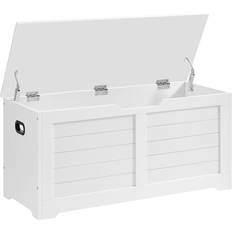 Vasagle Chest Matte White 40 x 100 x 46 cm Storage Bench