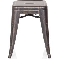 Or Tabourets Vantaggio De Bistrot Noir Tabouret