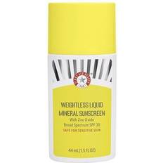 Zinc oxide sunscreen First Aid Beauty Weightless Liquid Mineral Sunscreen with Zinc Oxide SPF