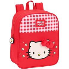 Safta Mochila infantil Hello Kitty Spring Rojo (22x27x10cm) Transparente