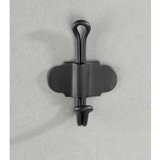 Wenko Nostalgia Portasciugamani Acciaio 6 x 8.5 x 5 cm Nero Opaco
