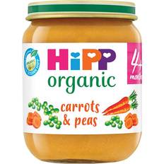 Hipp Organic Carrots & Peas Baby Food Jar 4+ Months 125g 125g