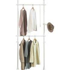 SoBuy Walk-in Closet Modulær Garderobe Hvid Garderobeskab
