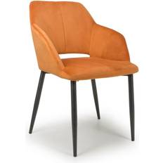 Shankar Nero Brushed Kitchen Chair