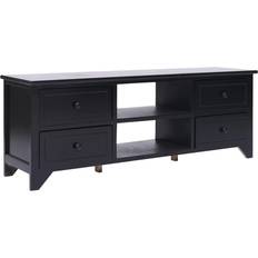 vidaXL Massivt Kejsertræ Tv-Skab 108 x 30 x 40 cm TV-bord