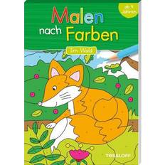 Cheap Creativity Sets Malen nach Farben. Im Wald. Malspaß für Kinder ab 4 Jahren