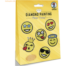 Sticker, Motivsticker Diamond Painting Smileys 1 x