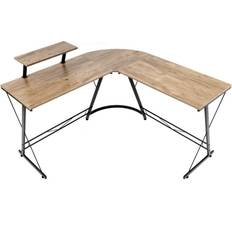 Home office furniture OS Home & Office Furniture L Work Center Writing Desk 36.5x61"