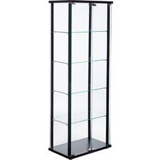 Furniture Coaster 950170 Curio Tempered Frame Glass Cabinet