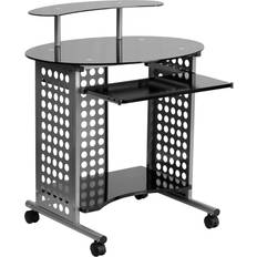 Metall Skrivbord Flash Furniture Cassini Mobile Writing Desk