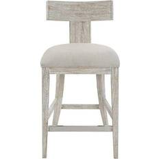 Furniture Uttermost Idris Whitewash Bar Stool