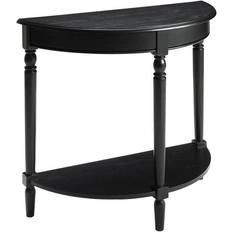 Small Tables Convenience Concepts French Country Half-Round Entryway Small Table