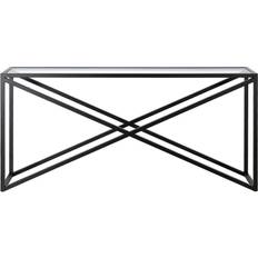 Hudson & Canal Calix Mcgarry Blackened Bronze Console Table