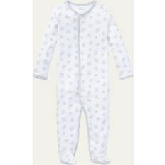 Nightwear Polo Ralph Lauren Printed Interlock Footie Pajamas, Newborn-9M PAPER WHITE MULTI Months