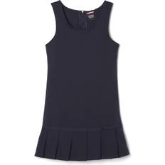 French Toast Girls' Little Pleated Ribbon Bow Jumper, Navy