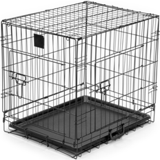 KCT Small Pet Crate Metal Dog Puppy Cage with Tray Folding Training Pet Pen