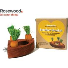 Rosewood Breaker Carrot Toy N Treat Holder