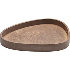 Accessoires d'intérieur Lind DNA Wood Box Curve L 26 x 23 cm - Chêne Fumé Boîte de rangement