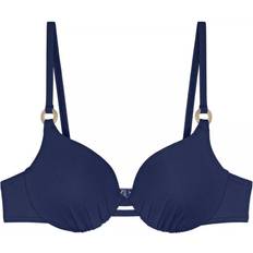 Triumph Summer Glow Underwired Padded Bikini Top - True Navy