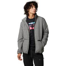 Fox Puffy Jacket - Dark Grey