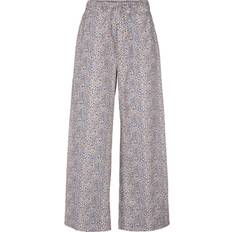 Basic Apparel Bukser & Shorts Basic Apparel Hazel Pants Gots Blå/brun Blomstret Buks Ba480-04